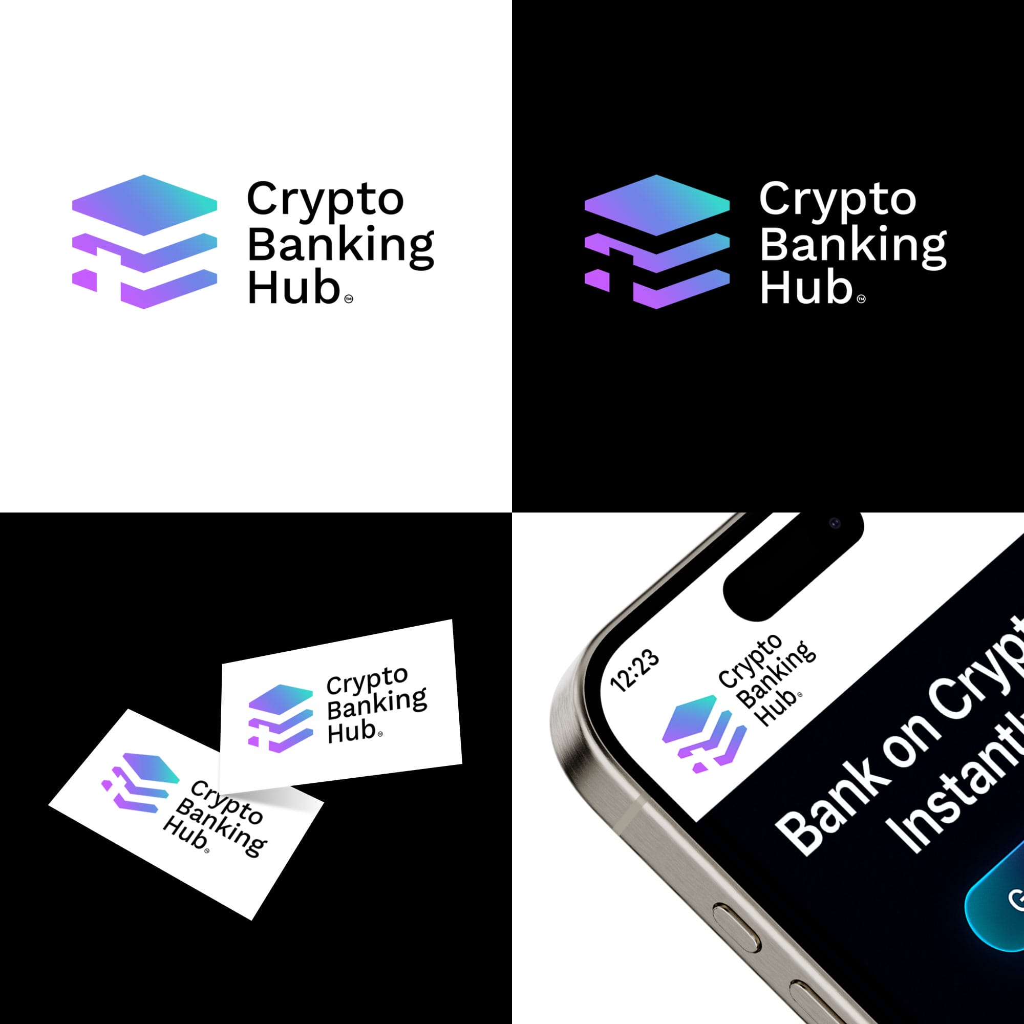 Crypto-Banking-Hub-brand-example-2 Crypto Banking Hub logo mockup